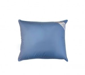 Подушка "Лебяжий пух" "Афелия", 68х68, чехол батист, цв. синий