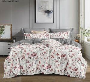 Постельное белье Sateen lux рис №2376 Дуэт ( под.150х215-2 шт.,пр 220х240, нав. 50х70см-2шт.)100%хл.